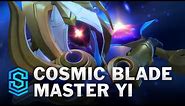Cosmic Blade Master Yi Wild Rift Skin Spotlight
