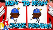 How To Draw Jackie Robinson - Art For Kids Hub -