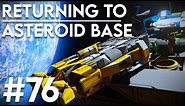 Earth Asteroid base! - Space Engineers solo survival #76