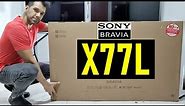 SONY X77L BRAVIA LIVE COLOR: UNBOXING Y REVIEW COMPLETA / Smart TV 4K