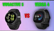 Garmin Vivoactive 5 vs Fitbit Versa 4 | Full Specs Compare Smartwatches