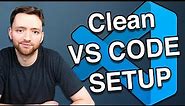 Super Clean Visual Studio Code Setup (Clutter Free Output)