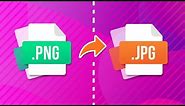 How to Convert PNG to JPG