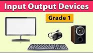 Input Output Devices | Grade 1