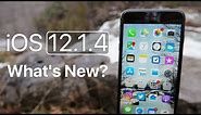 iOS 12.1.4 is Out! - What's New?