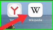 How to Download Wikipedia on iPhone (How to Install Wikipedia App in iPhone)