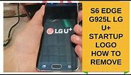 Samsung S6 Edge G925l Lg U+ Startup Logo How To Remove | mobile cell phone |