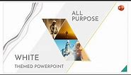 Minimalist White Template | PowerPoint Presentation | O J Edits