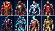 All Iron Man Suits in Marvel's Avengers PS5 4k 60FPS