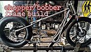chopper/bobber frame build