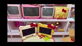 HELLO KITTY vintage televisions collection