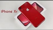 iPhone Xr Red Product : déballage