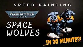 Speed Painting: Space Wolves