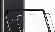 RANVOO iPhone X Bumper Case, iPhone 10 Case, Flexible Protective Bumper Frame - Black