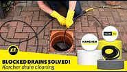 How to Unblock a Drain: Karcher Drain Cleaning Kit Accessory