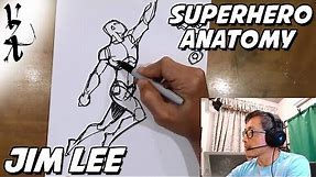 Jim Lee - How to draw Superhero Anatomy and Dynamic Figures