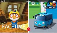 Facetime with Kids l Tayo Facetime l EP1 What did you do today? l Let's meet friends with facetime!
