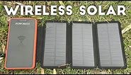 Solar Powered Wireless Charger Power Bank