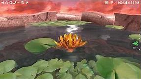 Lotus Flower 3D Live Wallpaper