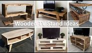Wooden TV Stand Design - Wooden TV Unit Ideas