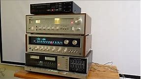 Stereo JVC JR-S301 VS Kenwood KR-7400 VS YAMAHA CR-800