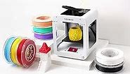 Toybox 3D Printer for Kids, No Software Needed (Includes: 3D Printer, 8 Preselected Printer Food Rolls, Free 500+ Toy Digital Catalog, Removable Bed), Deluxe Pack