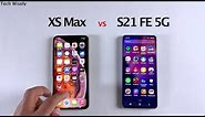 iPhone XS Max vs S21 FE 5G | Speed Test