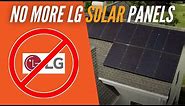 LG Quits Solar Panel Business!