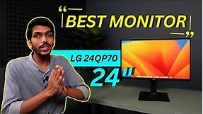 Best Monitor for Mac? LG 24 Inch 2K Review - LG 24QP750 - 99% sRGB