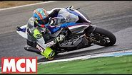 BMW HP4 Race Carbon Fibre Frame | First Ride | Motorcyclenews.com