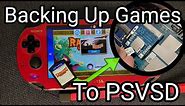 Backup Game Card using PSVSD and YAMT - PS VITA Cartridge 3G - How To