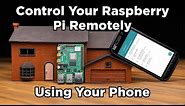 Control Your Raspberry Pi Remotely Using Your Phone | RaspController