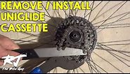 How To Remove/Install Shimano Uniglide Cassette