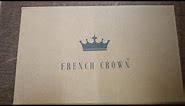 French crown 👑 shirt pant price #2597 😱 |unboxing video| #frenchcrown