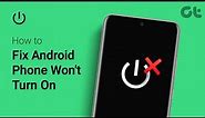 How to Fix Android Phone Won't Turn On | Android Phone Unresponsive?