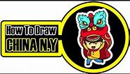 How To Draw Chinese New Year Lion For Beginner Chinese New Year Celebration Drawing For Kids