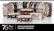 Pearl 2021 Philharmonic Snare Drums