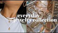 MY EVERYDAY JEWELRY COLLECTION | the BEST etsy jewelry shops | dainty gold filled jewelry collection