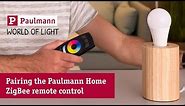 Pairing the Paulmann Home ZigBee remote control