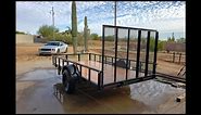 Building a 6' x 12' Utility Trailer - 3,500 lb Capacity Using Engineered Trailer Plans.