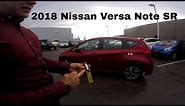 2018 Nissan Versa Note SR Sport Package Walk Around and Review