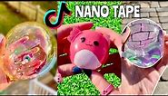 DIY NANO TAPE BALLOON & NANO BUBBLE SQUISHMALLOW! 😱🫧 How to Make a Nano Tape Squishy Compilation