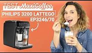 PHILIPS SERIE 3200 LATTEGO EP3246/70 | Machine à café grain | Le Test MaxiCoffee