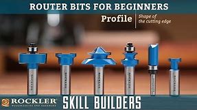 Router Bits for Beginners | Rockler Skill Builders