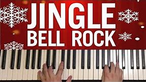 How To Play - Jingle Bell Rock (Piano Tutorial Lesson)