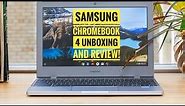 Unboxing Samsung Chromebook 4, 11.6" HD, Intel Celeron N4020, 4GB RAM, 32GB