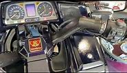 Crazy Goldwing gl1500 custom 9 inch touchscreen Bluetooth apple carplay stereo