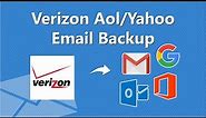 How to Backup & Access Verizon Emails from AOL or Yahoo - Online Tutorial