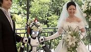 Kokoro's I-Fairy Robot Conducts Wedding in Japan