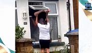 Most Funny and Bizarre Video "Woman Climbing Through Window" That Will Have You Laughing Stitches